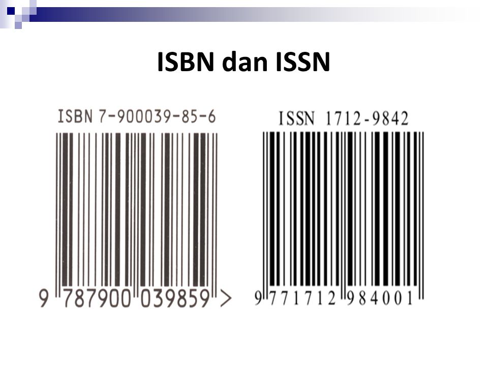 Apa Itu ISSN dan ISBN Apa Itu ISSN dan ISBN