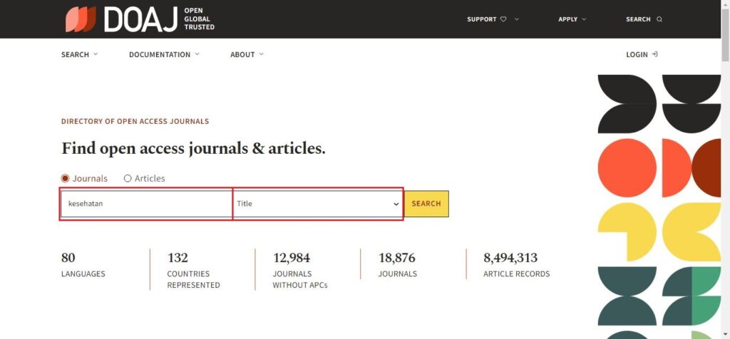 Tutorial DOAJ 1 1 Tutorial DOAJ 1 1