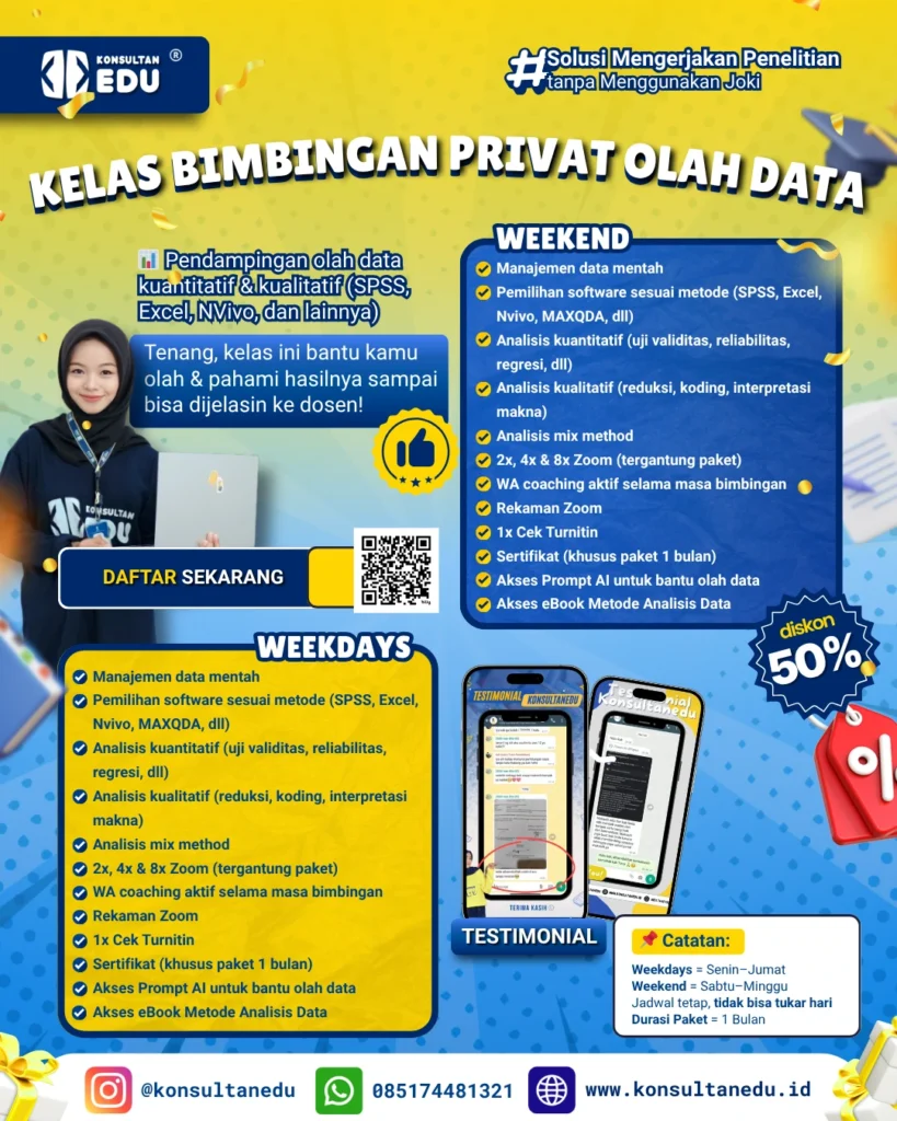 Bimbingan Olah Data