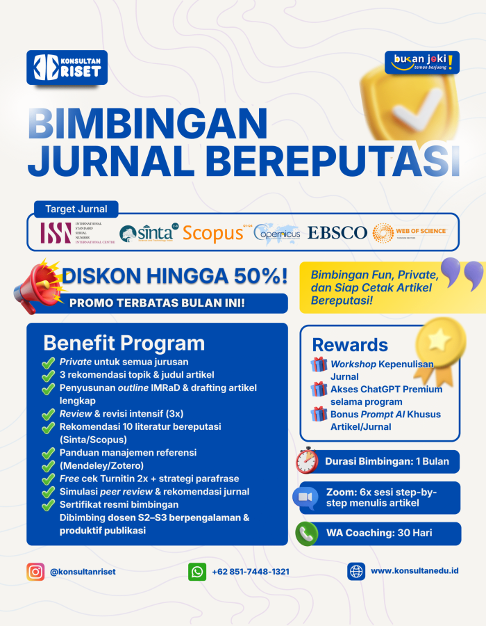 1. Bimbingan Jurnal Bereputasi